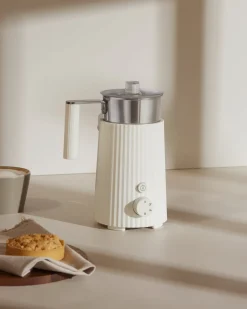 Alessi Melkopschuimer Plissé White Outlet