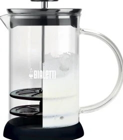 Bialetti Melkopschuimer Milk Frother Glass 1L Hot