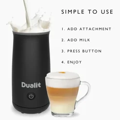 Dualit Melkopschuimer Cocoatiser Milk-/ Chocolat Schuimer