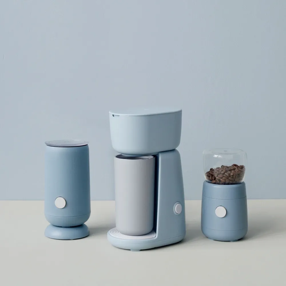 Rig-Tig Melkopschuimer Foodie Dusty Blue New