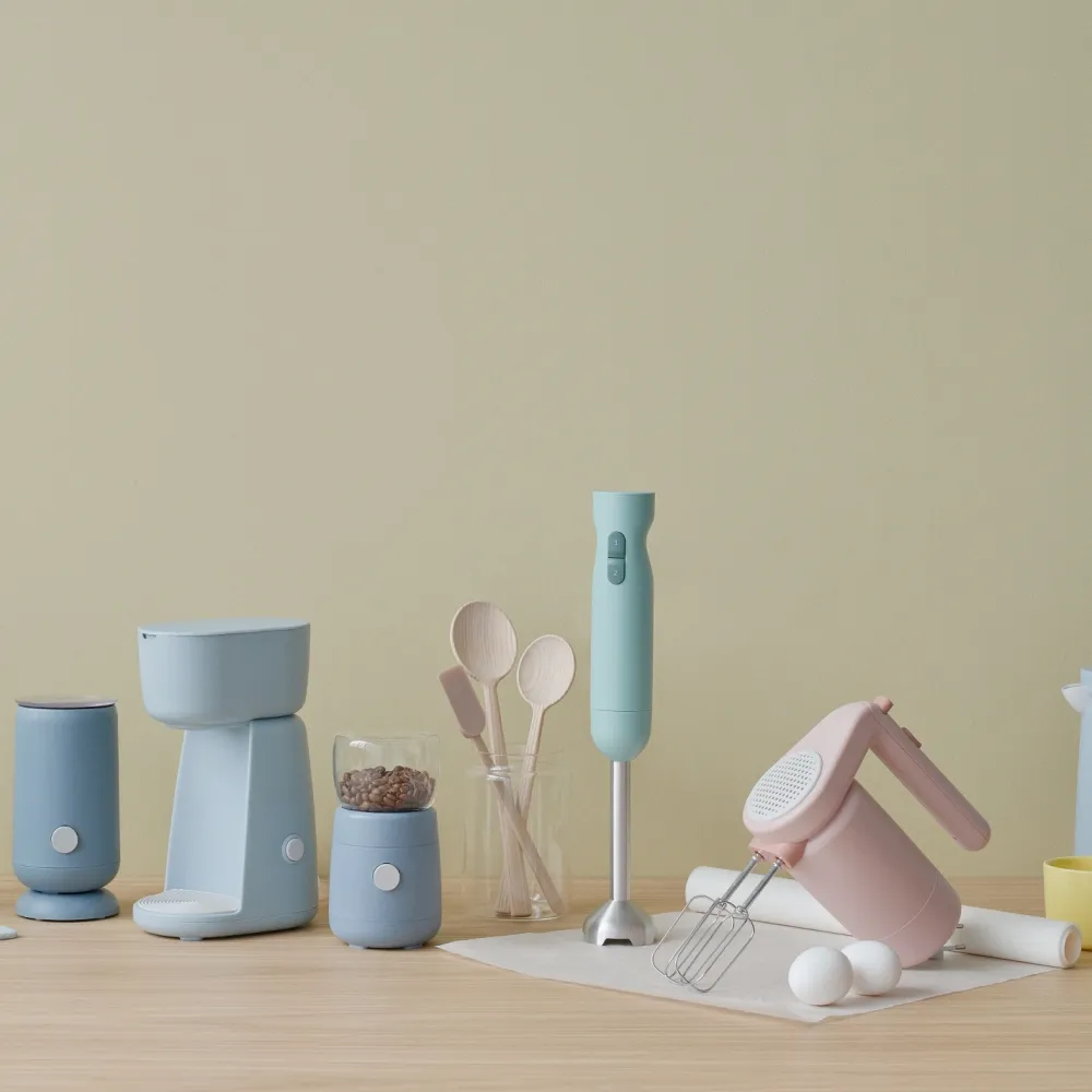 Rig-Tig Melkopschuimer Foodie Dusty Blue New