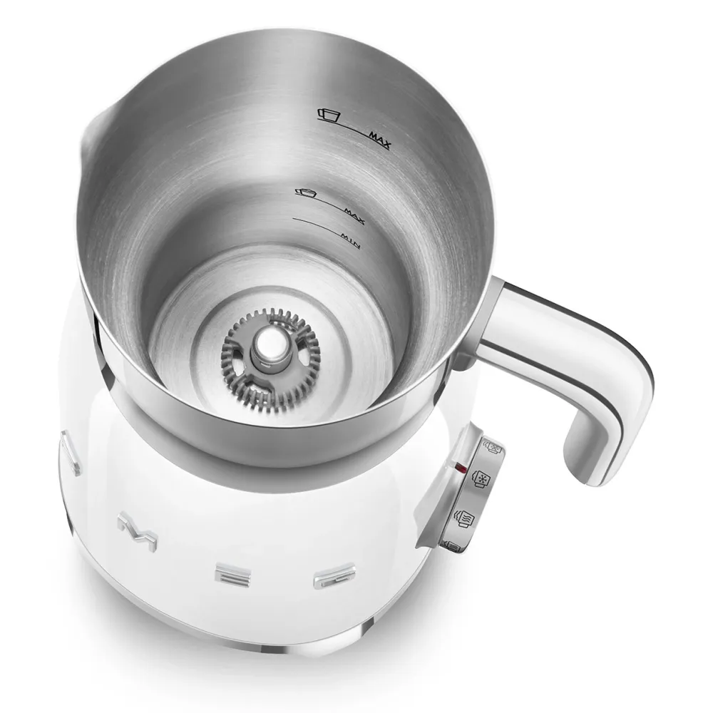 Smeg Melkopschuimer MFF11WHEU 50 Style Wit Outlet