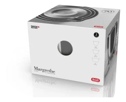 Mengkommen Rosti Margrethe Steel (Set van 3)