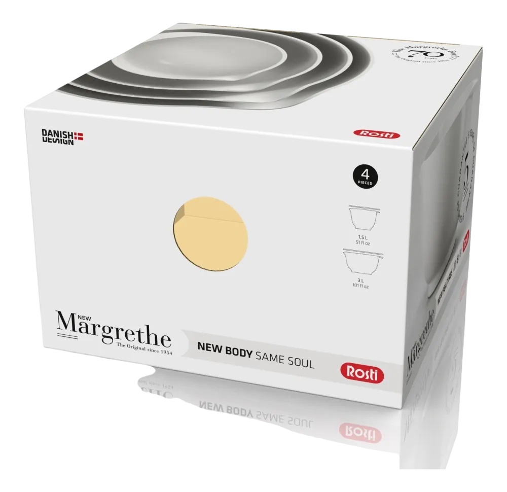 Rosti Mengkommen Set Margrethe White Best