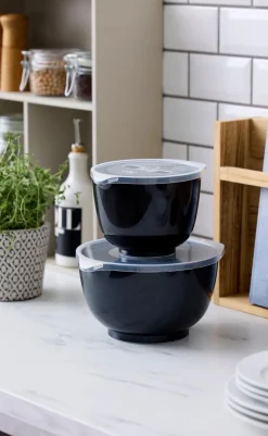 Mengkommen Set Rosti Margrethe Carbon Black (2-delig)
