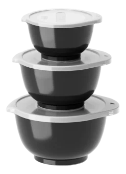 Mengkommen Set Rosti Margrethe Mini Carbon Black (Set van 3)