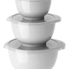 Mengkommen Set Rosti Margrethe Mini White (Set van 3)