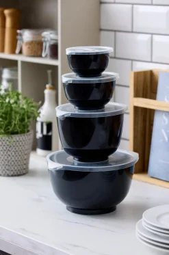 Mengkommen Set Rosti Margrethe Carbon Black (4-delig)
