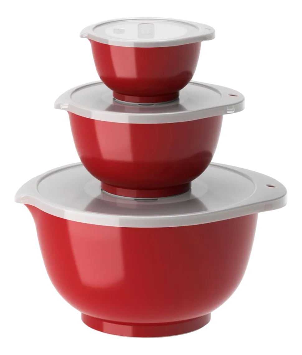 Mengkommen Set Rosti Margrethe Red (3-delig)