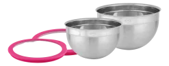 Mengkom Rösle Keuken met Deksel 20 en 24 cm (Set van 2)