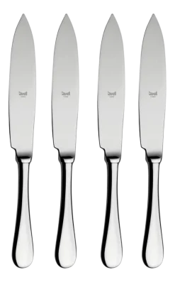 Mepra Mes Steak Knives Zilver (4-delig) New
