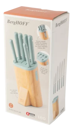 BergHOFF Messenblok Leo Line Gints Slate (7-delig) Outlet