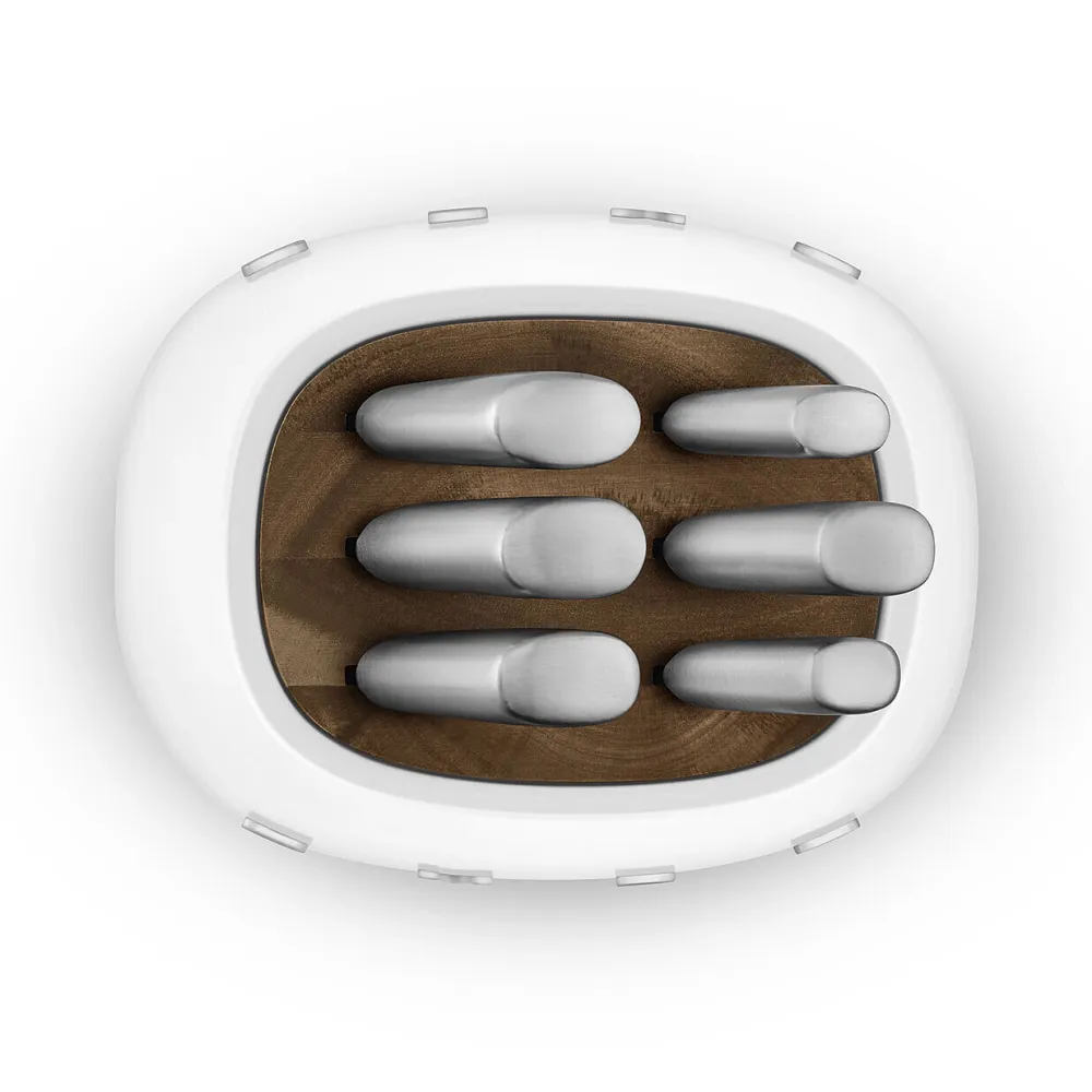 Smeg Messenblok 50's Style Wit (7-Delig) Discount