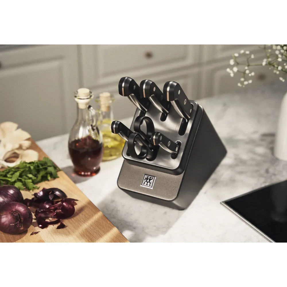 Zwilling Messenblok Gourmet Met Slijpfunctie (7-Delig) Clearance