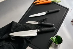 Fissler Messenset ProCut Black (3-Delig)