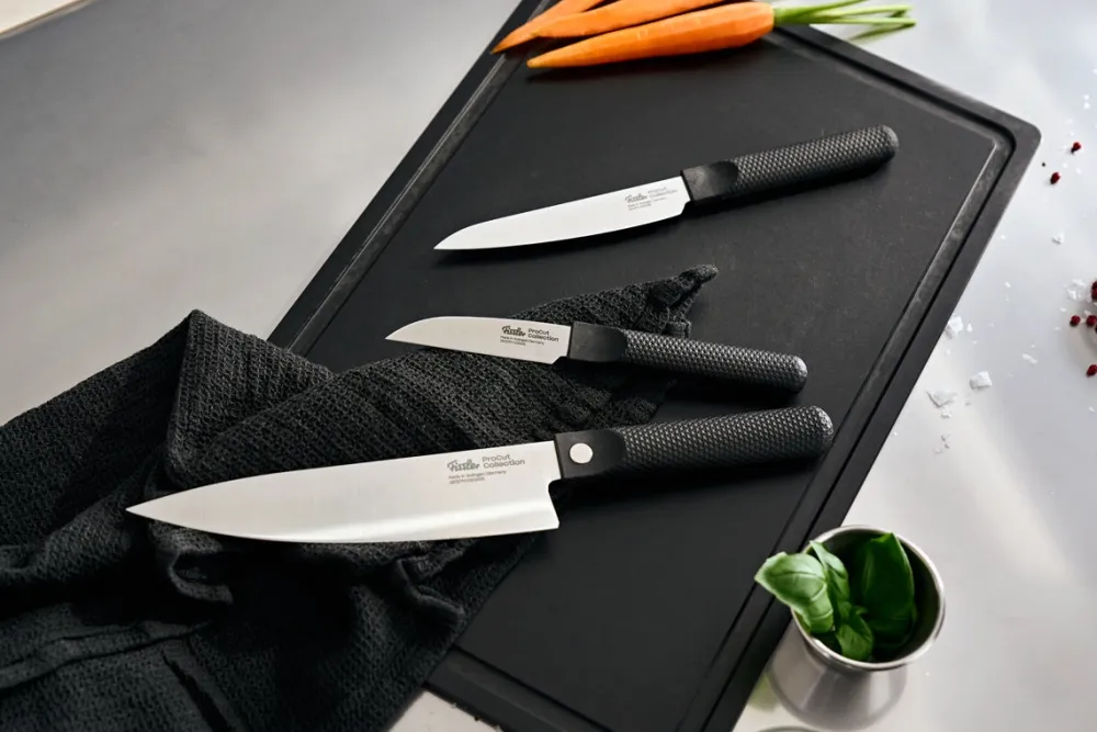 Fissler Messenset ProCut Black (3-Delig)