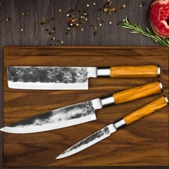 Forged Messenset Olive (3-delig) Best