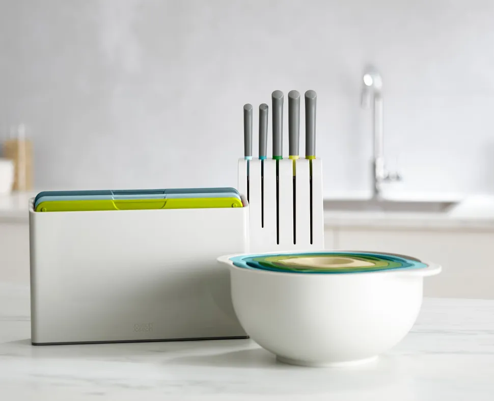 Messenset Joseph Joseph Duo Knife Block Set Multi (5-delig)
