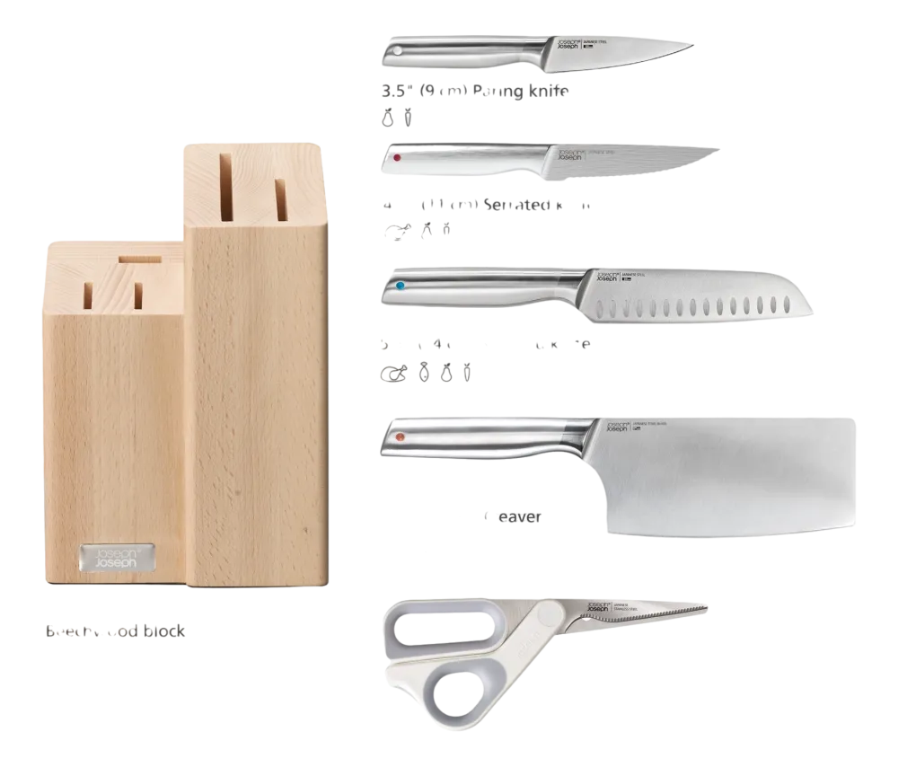 Joseph Joseph Messenset Elevate Fusion Bruin (5-delig) Outlet