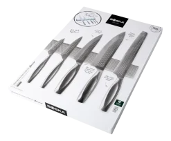 Messenset Met Magneetstrip Boska Monaco+ Ultimate Kitchen Knife Silver (Set van 6)