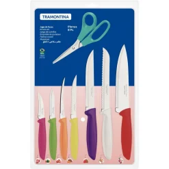 Tramontina Messenset Plenus Pizza Zilver (8-Delig) Hot