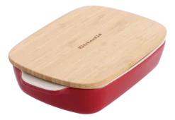 Middelgrote Ovenschaal Met Deksel KitchenAid Empire Red