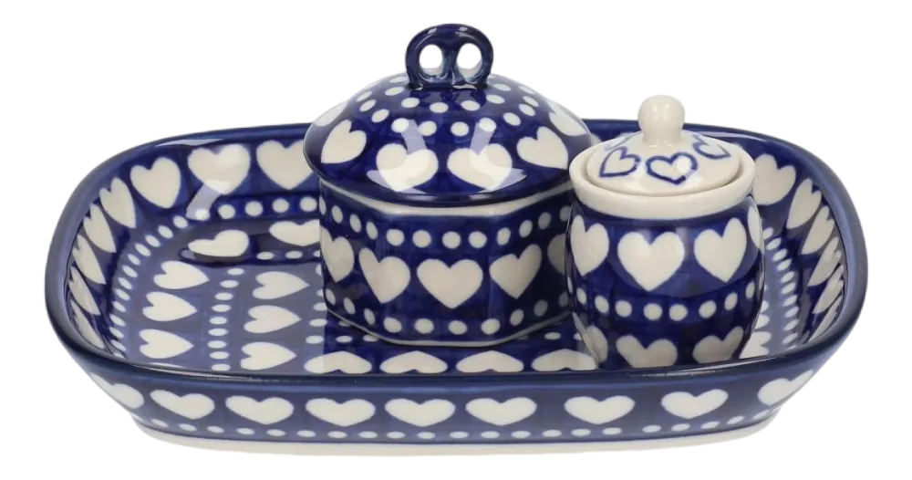 Bunzlau Castle Miniatuur Potje Blue Valentine (Ø 4,5 cm) Best