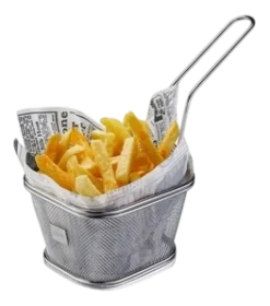 Gefu Mini Serveermand BBQ Groot Zilver Hot