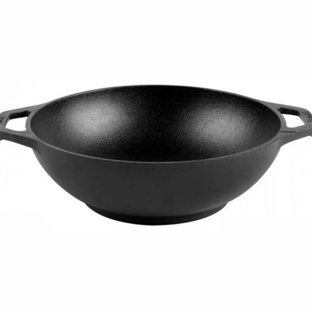 Lodge Mini Wokpan Seasoned Cast Iron 15,8 cm Hot