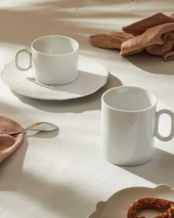 Alessi Mok Dressed White Porcelain 300 ml (Set van 4) Discount