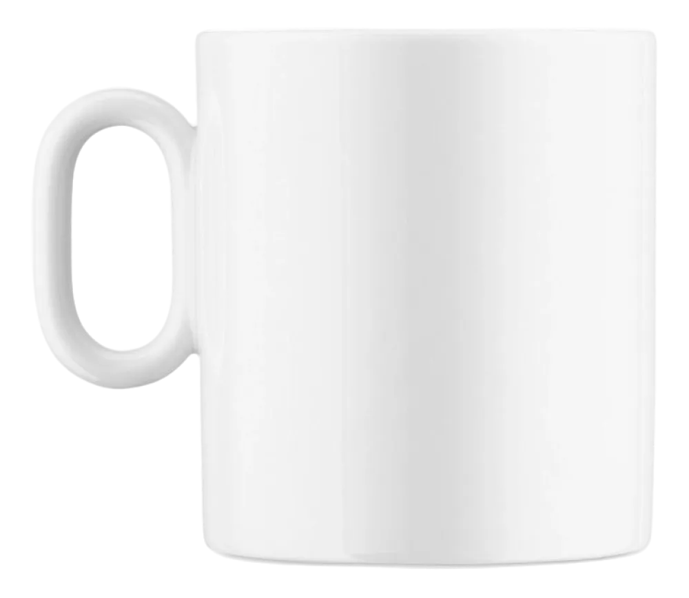 Alessi Mok Dressed White Porcelain 300 ml (Set van 4) Discount