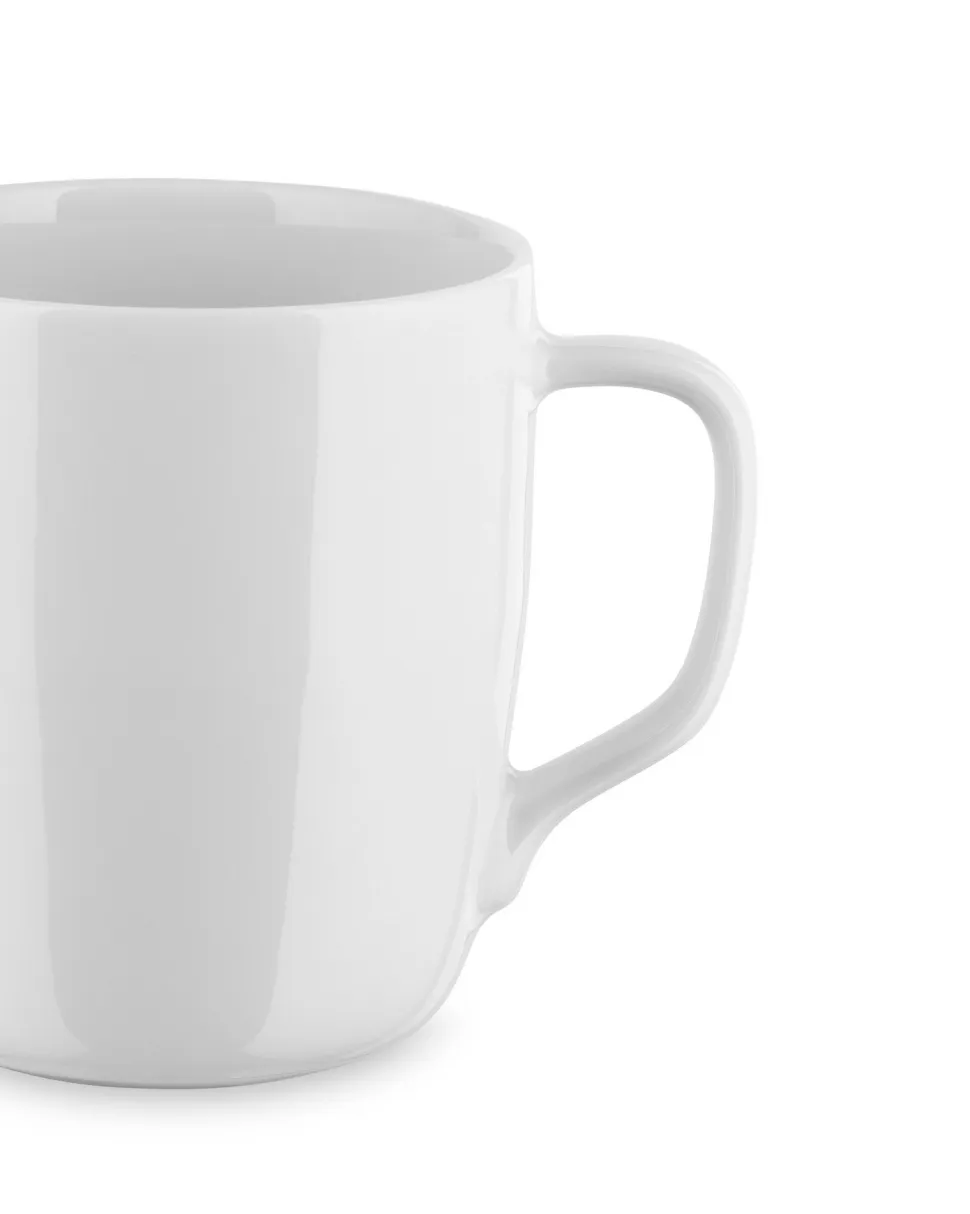 Mok Alessi Itsumo White Porcelain 300 ml (Set van 4)