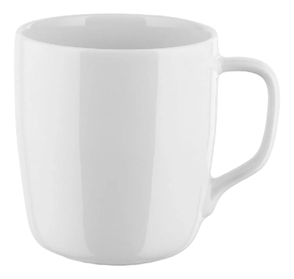 Mok Alessi Itsumo White Porcelain 300 ml (Set van 4)