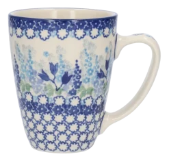 Mok Bunzlau Castle Blue Garden with Ear 340 ml