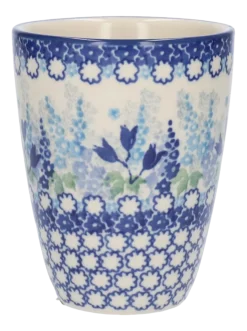 Mok Bunzlau Castle Blue Garden with Ear 340 ml