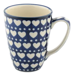 Mok Bunzlau Castle Met Oor Blue Valentine (340 ml)