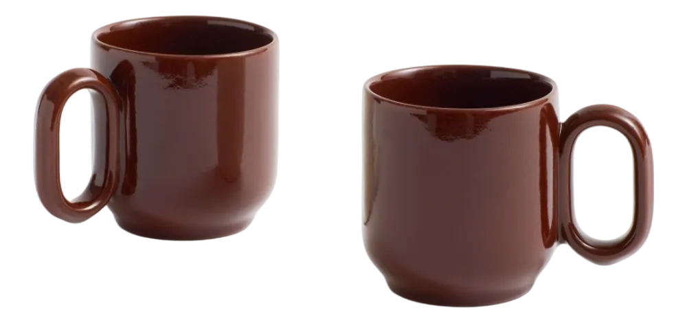 HAY Mok Barro Cup Burgundy 250 ml (Set van 2) Online