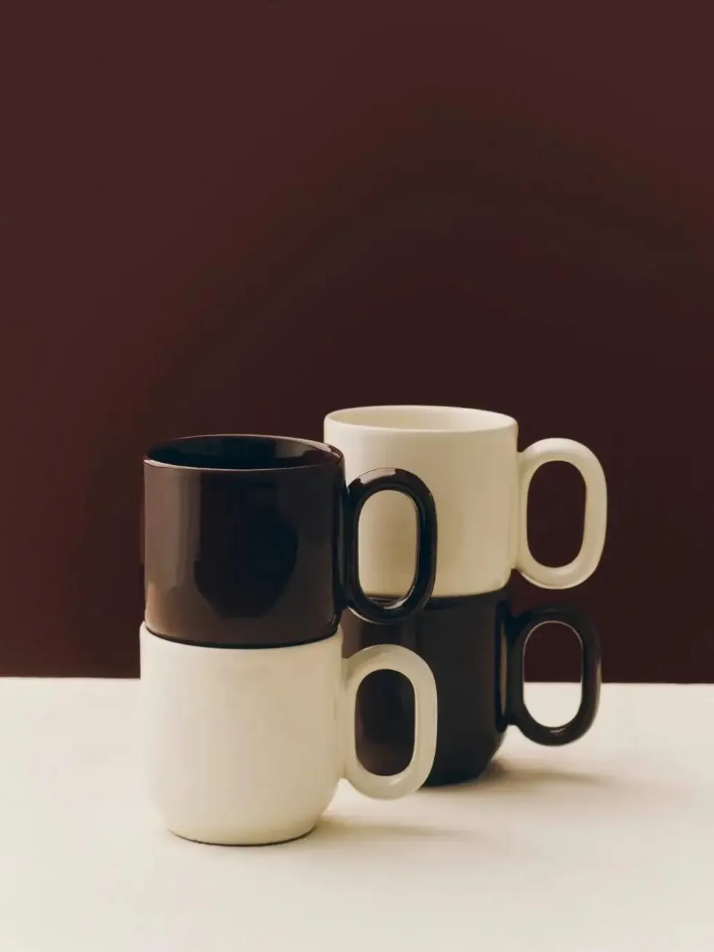 HAY Mok Barro Cup Burgundy 250 ml (Set van 2) Online