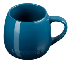 Le Creuset Mok Coupe Deep Teal 320ml (4-Delig) Best
