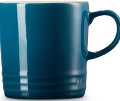 Mok Le Creuset Deep Teal 350ml (4-delig)