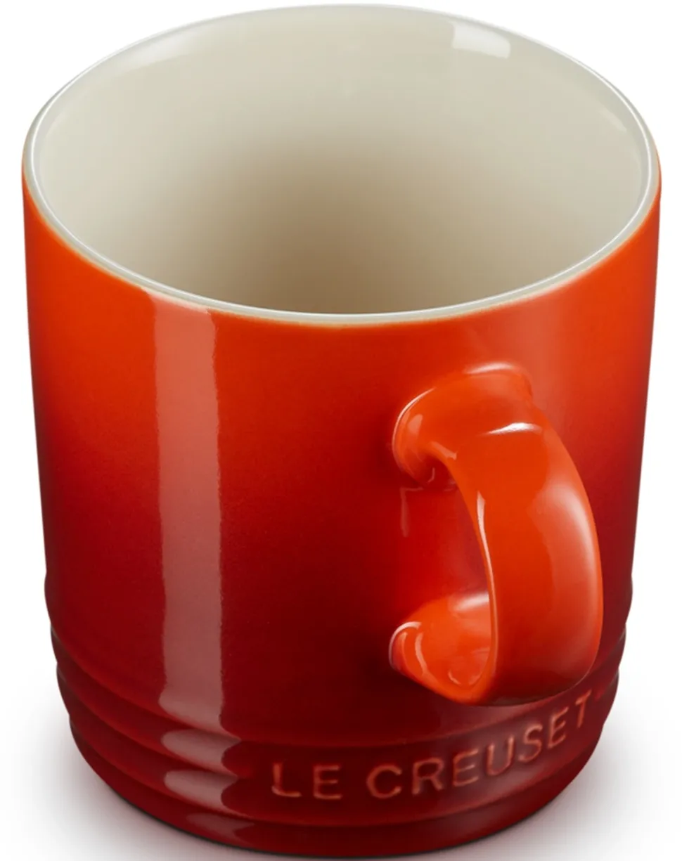 Mok Le Creuset Kersenrood 350ml (4-delig)