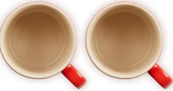 Le Creuset Mok Kersenrood 350ml (2-Delig) Clearance