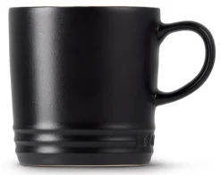 Mok Le Creuset Mat Zwart 350ml (2-Delig)