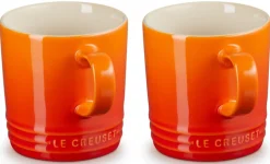 Mok Le Creuset Oranjerood 350ml (2-Delig)