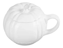 Mok Le Creuset Pompoen met deksel White 400 ml