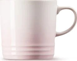 Le Creuset Mok Shell Pink 350ml (set van 4) Sale