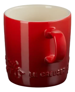 Mok Le Creuset Winter Holly Collection Kersenrood 350ml (4-Delig)