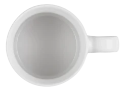 Mok Le Creuset Wit Marble 350ml (4-Delig)