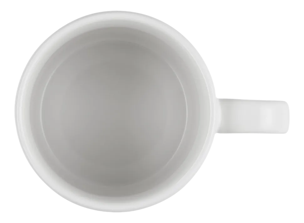 Mok Le Creuset Wit Sneeuwman 350ml