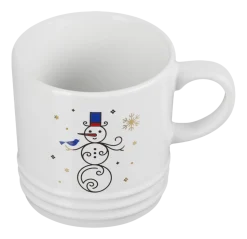 Mok Le Creuset Wit Sneeuwman 350ml